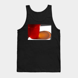 Orange Shadow Tank Top